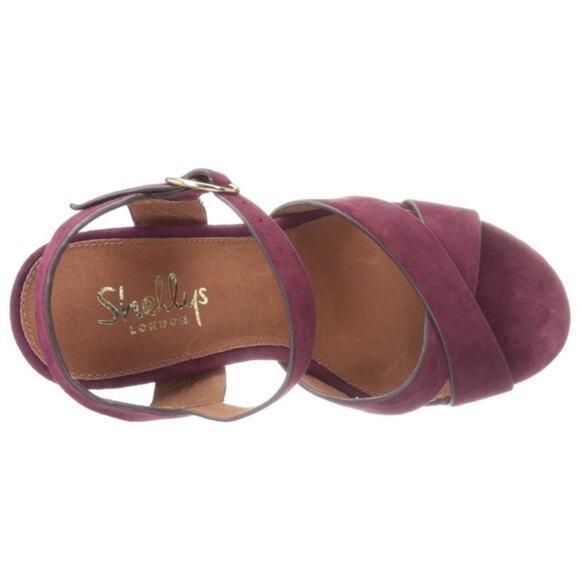 NWOB Shellys London Lauren Suede Platform Sandal - 9 - Picture 13 of 13